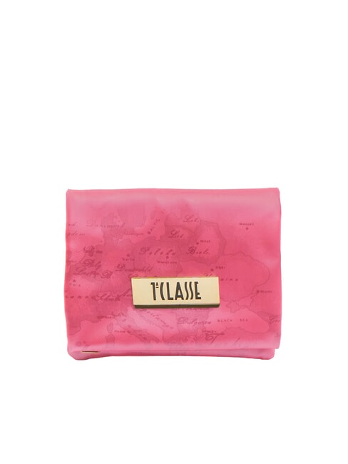 ALVIERO MARTINI PRIMA CLASSE GEO Small folded sachet bubble pink - Sachets & Travels Cases