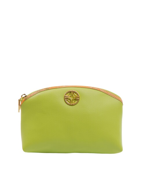 ALVIERO MARTINI PRIMA CLASSE GEO Rounded beauty with logo apple green - Beauty Case