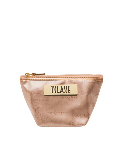 ALVIERO MARTINI PRIMA CLASSE GEO Mini flared necessaire pearly powder - Sachets & Travels Cases