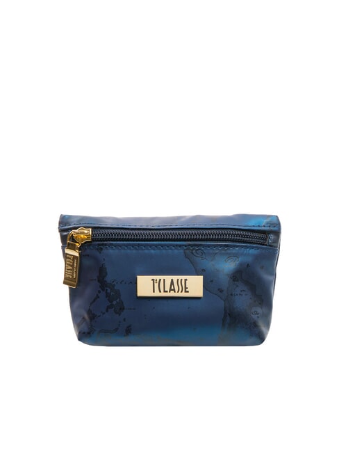ALVIERO MARTINI PRIMA CLASSE GEO Small square sachet astral blue - Sachets & Travels Cases