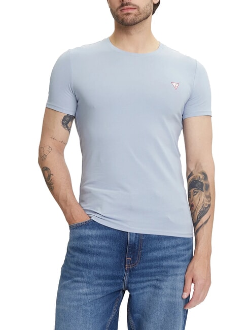 GUESS ORIGINAL T-shirt with logo nimbus blue - T-shirt