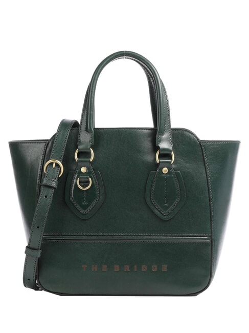 THE BRIDGE DAPHNE  Hand shopper, with shoulder strap gold colored malachite - Women’s Bags