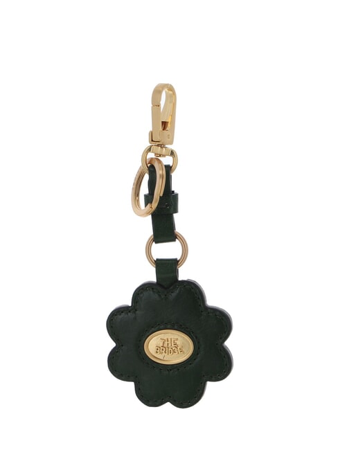 THE BRIDGE DUCCIO  Leather Keychain english green abb. gold - Key holders