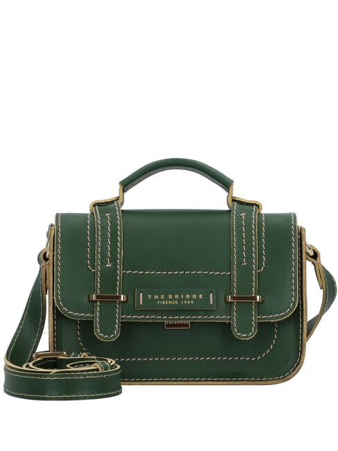 THE BRIDGE ESTER  Mini Handbag, with shoulder strap emerald gold abb. - Women’s Bags