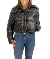 CANADIAN MINGAN Short shiny down jacket with hood - Women's down jackets