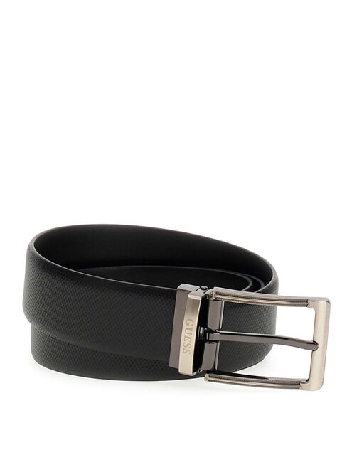 GUESS CASUAL Leather belt BLACK - Belts