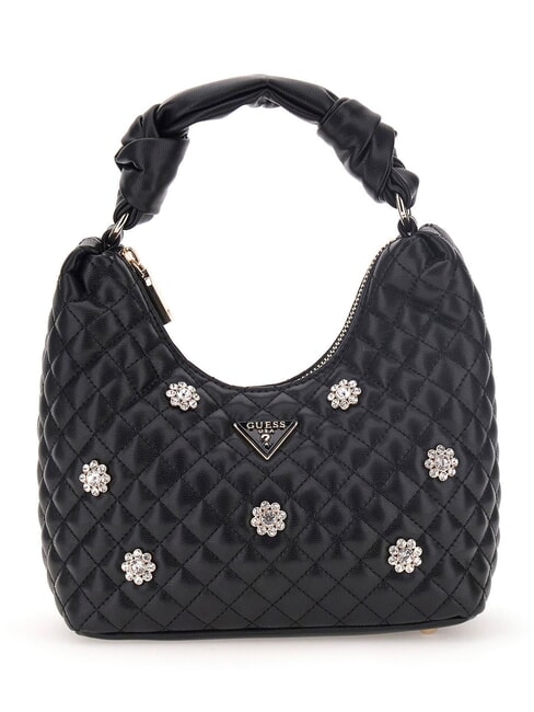 GUESS EVERLEE Hobo Shoulder Bag BLACK - Women’s Bags
