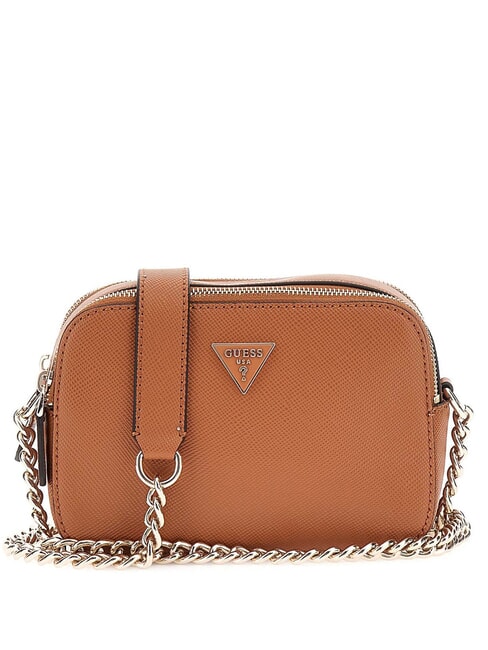 GUESS NOELLE 2  Mini Shoulder Camera Bag light cognac - Women’s Bags