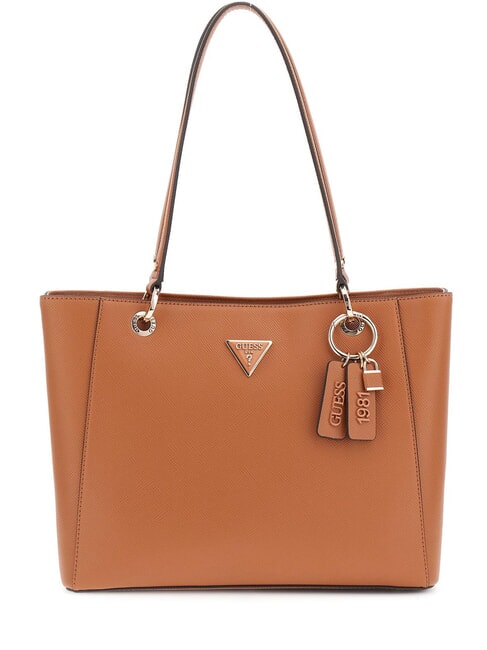 GUESS NOELLE 2  Shoulder Shopping Bag light cognac - Women’s Bags