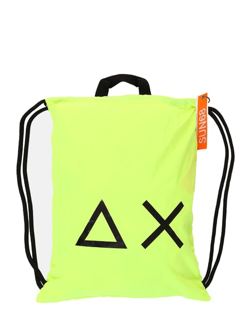 SUN68 SHOE BAG Shoe bag fluorescent yellow - Travel Accessories