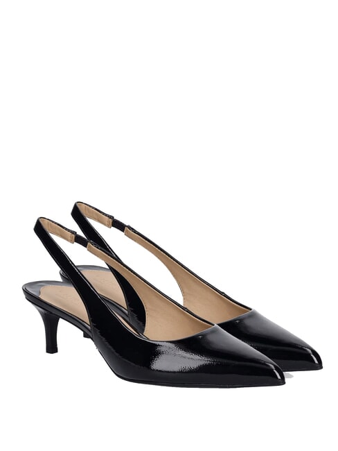 RALPH LAUREN LOLAH II  Leather décolleté BLACK - Women’s shoes