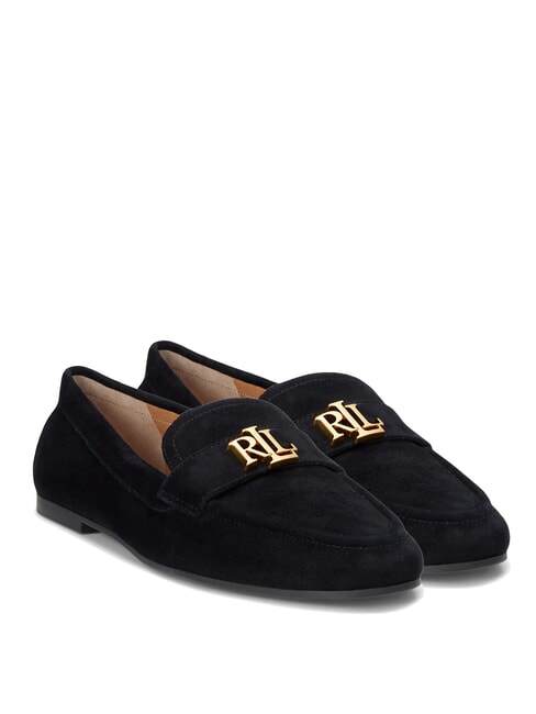 RALPH LAUREN AVERI III Leather moccasins black5 - Women’s shoes
