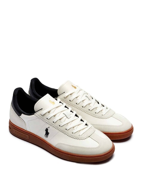 RALPH LAUREN BEDFORD  Leather sneakers white/black - Men’s shoes