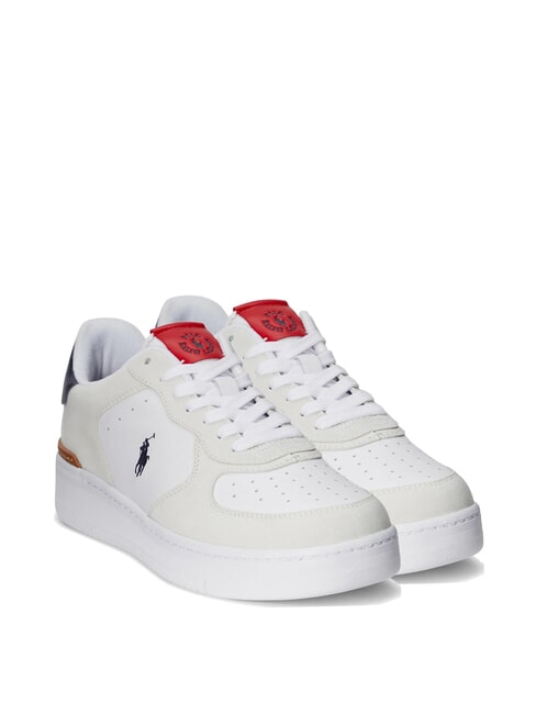 RALPH LAUREN MASTER COURT  Sneakers wh / na / re - Men’s shoes