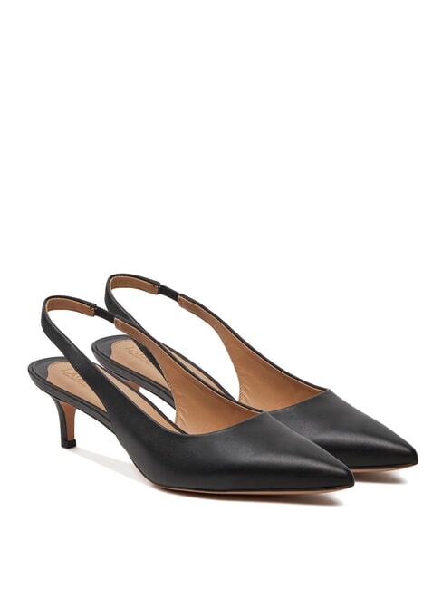 RALPH LAUREN LOLAH II Leather décolleté BLACK - Women’s shoes