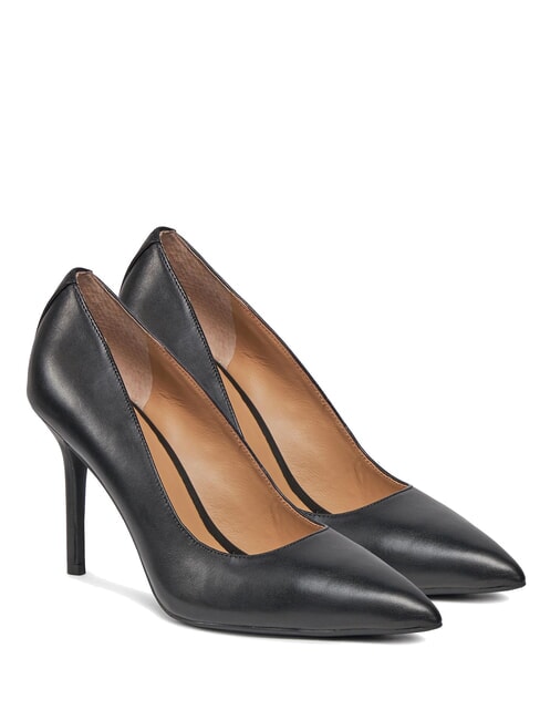 RALPH LAUREN LINDELLA  High leather pumps BLACK - Women’s shoes