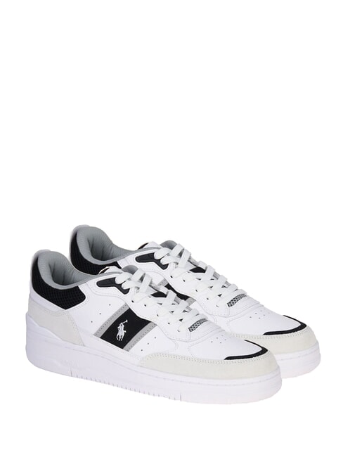 RALPH LAUREN MASTERS SPORT High sneakers white/black/grey - Men’s shoes