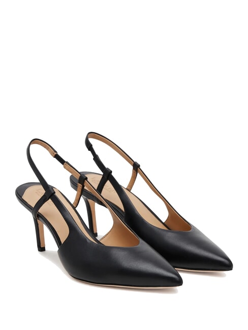 RALPH LAUREN KHLOE  Leather décolleté BLACK - Women’s shoes