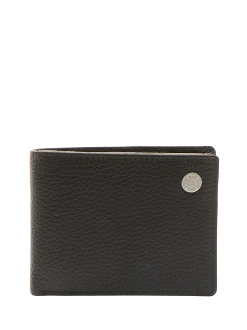 SPALDING SNAP Compact leather wallet testamoro - Men’s Wallets