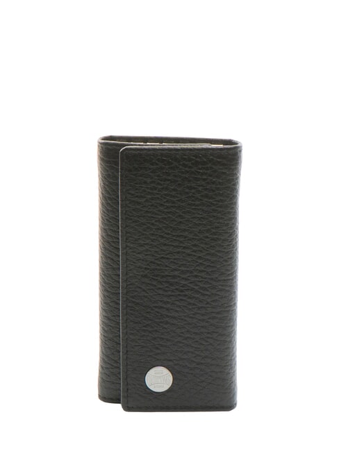 SPALDING SNAP Leather key case black - Key holders