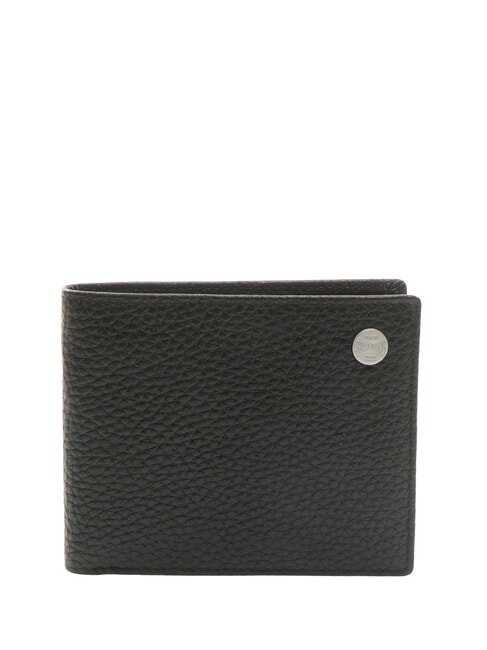 SPALDING SNAP Medium Leather Wallet black - Men’s Wallets