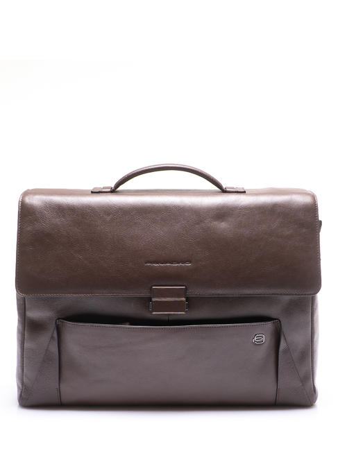PIQUADRO PAN PAN PC briefcase 15 " MORO - Work Briefcases