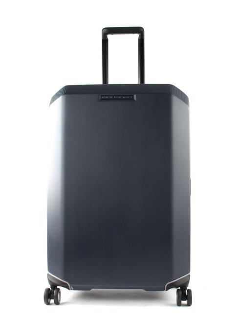 PIQUADRO BOLD  Medium Trolley blue - Rigid Trolley Cases