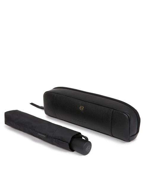 PIQUADRO CIRCLE Case with mini umbrella Black - Umbrellas