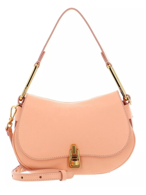 COCCINELLE MAGIE SOFT Leather shoulder bag with shoulder strap sunrise - Women’s Bags