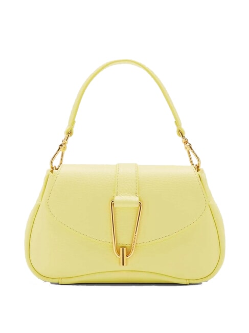 COCCINELLE HIMMA Textured leather mini bag lime wash - Women’s Bags