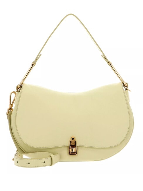 COCCINELLE MAGIE SOFT Leather shoulder bag with shoulder strap lime wash - Women’s Bags