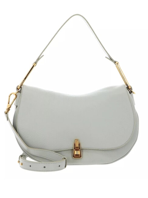 COCCINELLE MAGIE SOFT Leather shoulder bag with shoulder strap celadon green - Women’s Bags