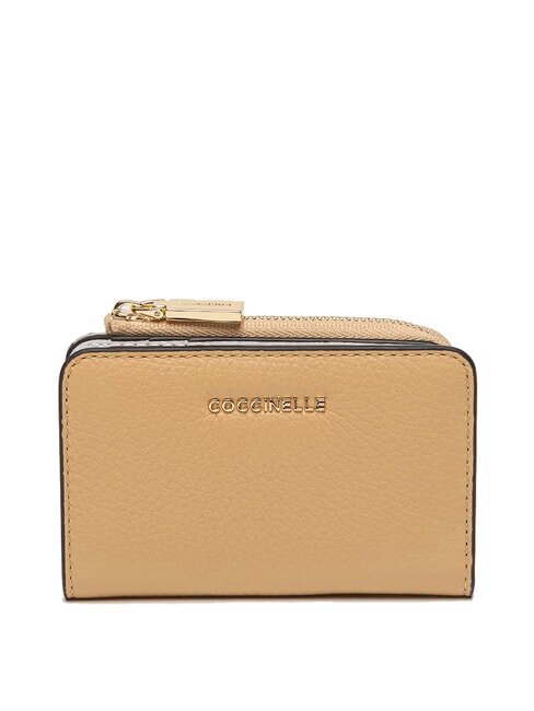 COCCINELLE METALLIC TRICOLOR Leather wallet fr.be/sun/bri.w - Women’s Wallets