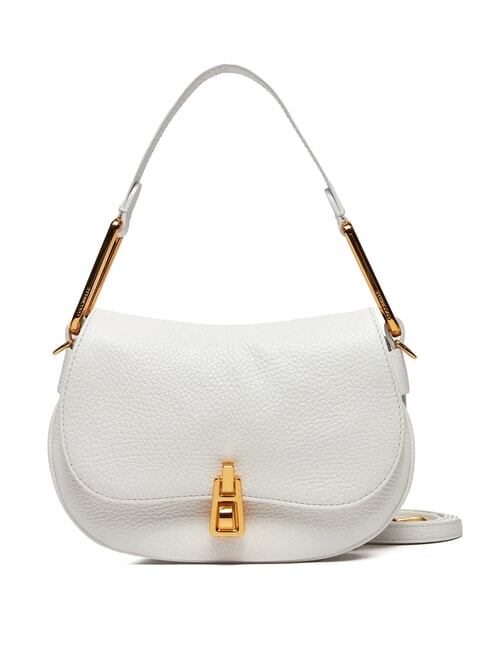 COCCINELLE MAGIE SOFT Leather shoulder bag with shoulder strap brilliant white - Women’s Bags