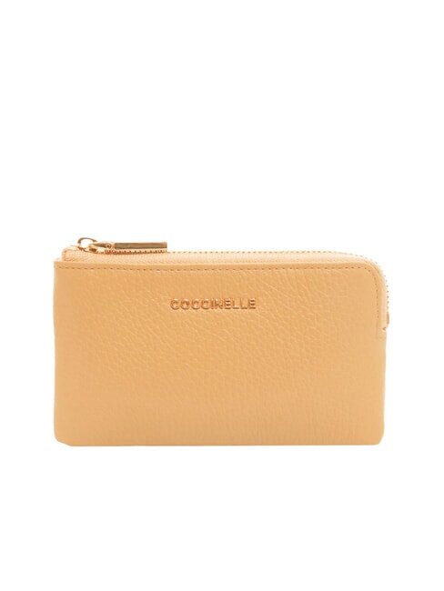COCCINELLE METALLIC SOFT Envelope coin purse sunrise - Women’s Wallets