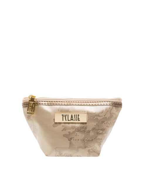 ALVIERO MARTINI PRIMA CLASSE GEO Mini flared necessaire Champagne - Sachets & Travels Cases