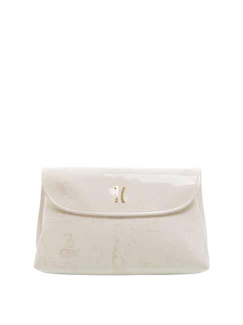 ALVIERO MARTINI PRIMA CLASSE GEO Medium toiletry bag with flap white - Beauty Case