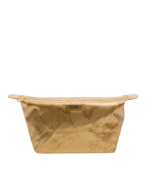ALVIERO MARTINI PRIMA CLASSE GEO Medium beauty necessaire antique gold - Beauty Case