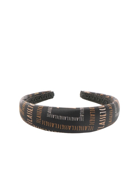 ALVIERO MARTINI PRIMA CLASSE GEO Smooth headband Black - Hair accessories