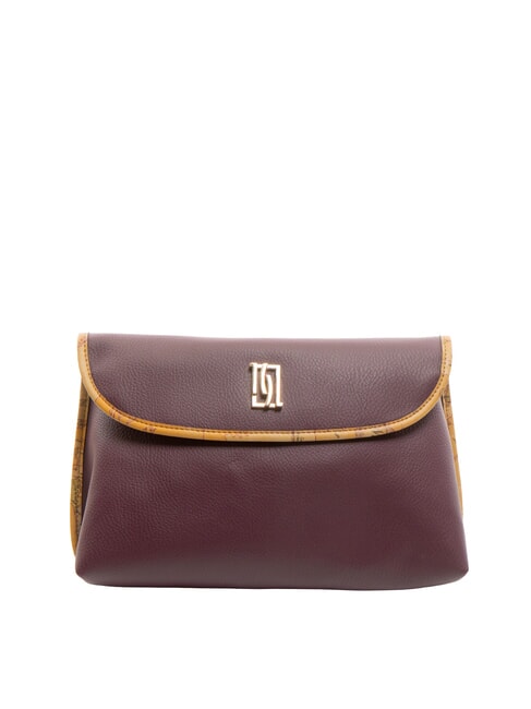 ALVIERO MARTINI PRIMA CLASSE GEO Medium beauty with flap burgundy - Beauty Case