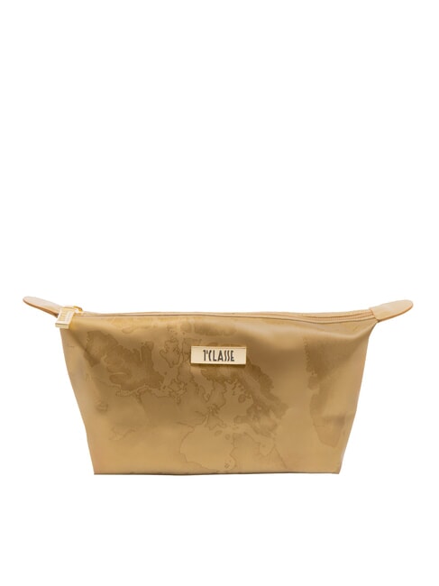ALVIERO MARTINI PRIMA CLASSE GEO Small beauty necessaire antique gold - Sachets & Travels Cases