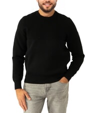 NORTH SAILS KNITTED Crewneck sweater black - Men's Sweaters - 1