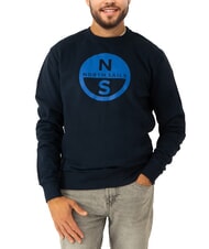 NORTH SAILS BASIC Crewneck sweatshirt with logo print combo 1 - Sweatshirts - 1