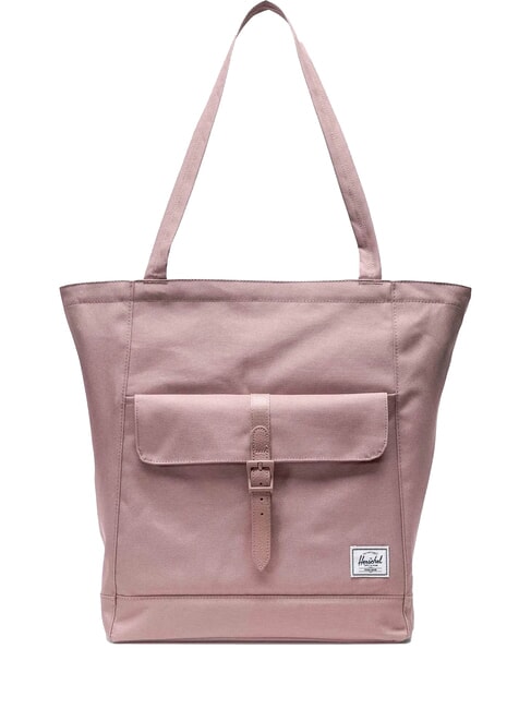 HERSCHEL RETREAT Shoulder tote bag for 14" laptop ASH ROSE - Women’s Bags