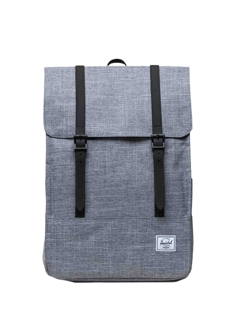 HERSCHEL SURVEY  Backpack in recycled PET RAVEN CROSSHATCH - Backpacks & School and Leisure