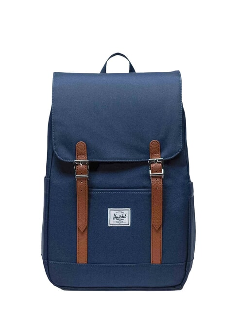 HERSCHEL RETREAT  14" PC backpack navy tan - Backpacks & School and Leisure