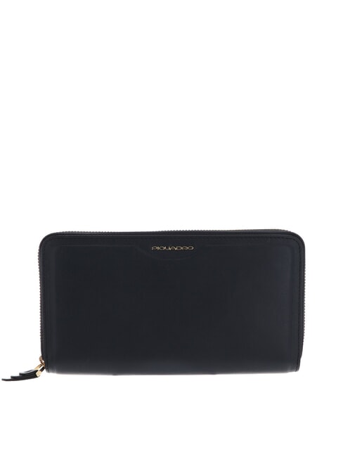 PIQUADRO GEA GEA Leather wallet blue - Women’s Wallets
