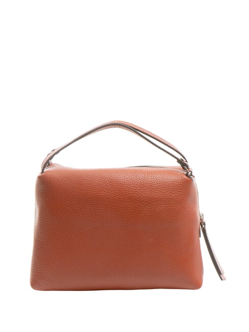 GIANNI CHIARINI ALIFA Leather bag with shoulder strap brick red - Women’s Bags