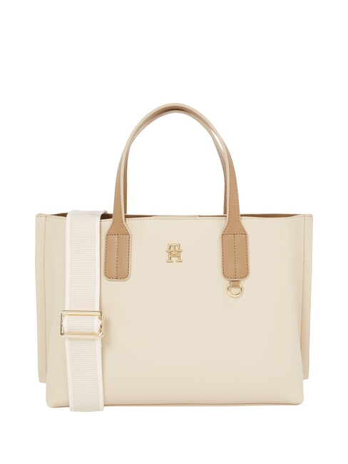TOMMY HILFIGER TH DISTINCT Handbag, with shoulder strap classic beige - Women’s Bags