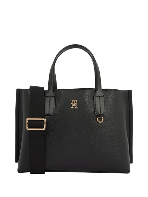 TOMMY HILFIGER TH DISTINCT Handbag, with shoulder strap black - Women’s Bags